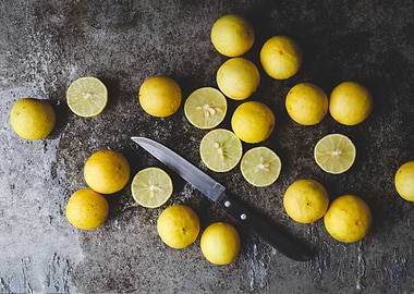 Fresh lemons