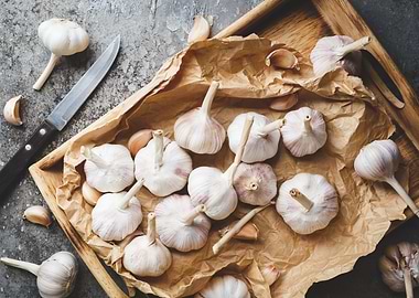 Garlic bulbs