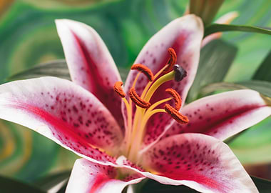 Pink Oriental Lily