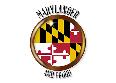 Maryland Proud Flag Button