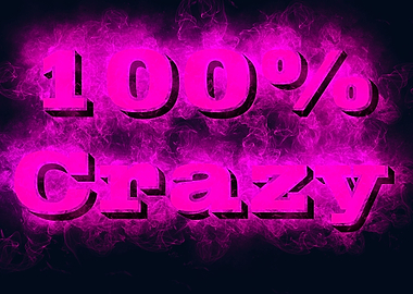 100 Crazy Pink