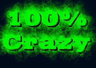 100 Crazy Green