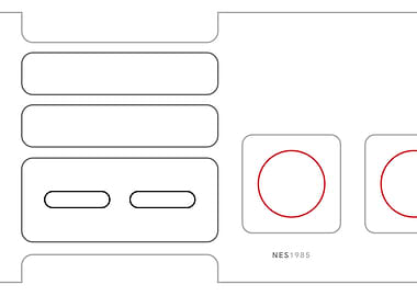 NES Controller Artwork