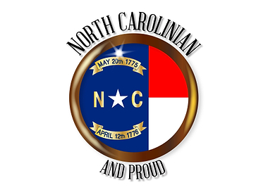 North Carolina Proud Flag