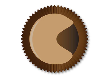 Chocolate Box Moon Shape