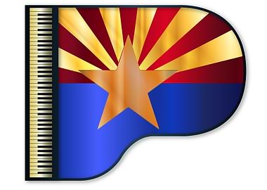 Grand Piano Arizona Flag