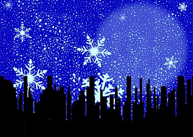 Winter Cityscape