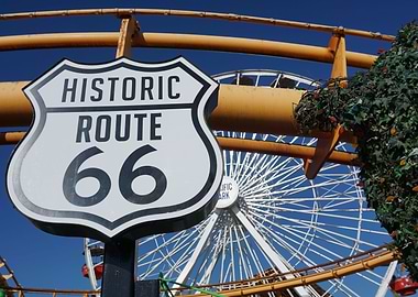 Route 66 End