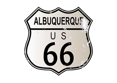 Albuquerque Route 66 Sign
