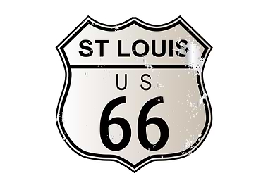 St Louis Route 66 Sign
