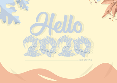 Hello 2020 Happy new Years