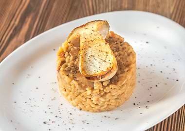 Risotto with porcini