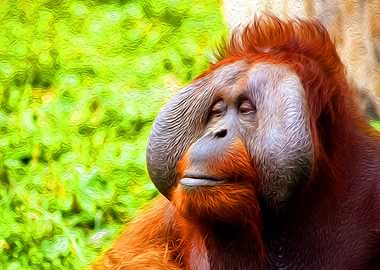 Happy Orangutan
