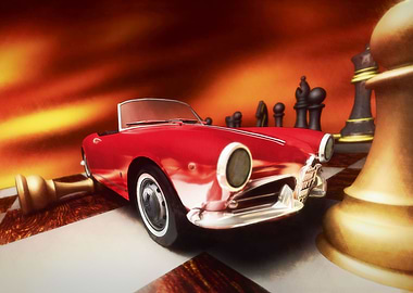 Alfa chess scene romantic