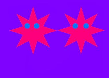 Blue Eyes on Red Stars