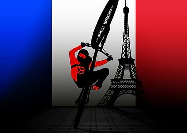 Paris France Mountain bike