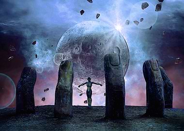 Witch and stone fingers