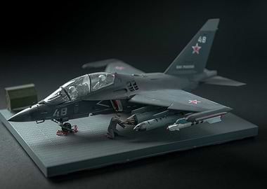 Military fighter Yak 130