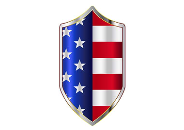 Stars And Stripes Shield