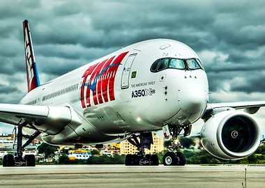 The First Airbus A350 XWB
