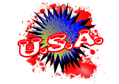 USA Comic Exclamation