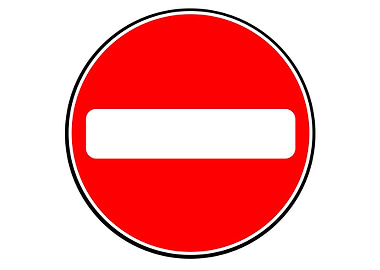 No Entry Sign