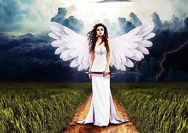 Woman angel