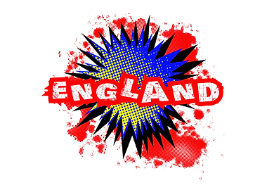 England Comic Exclamation