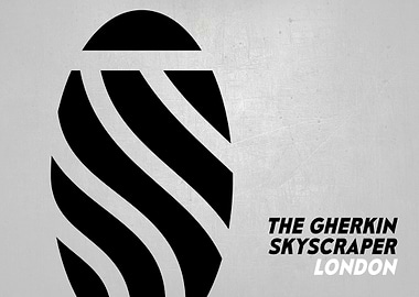 LONDON Gherkin Skyscraper