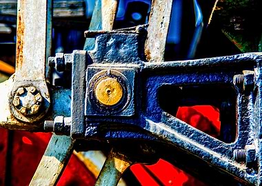 Steam Train Metal Parts