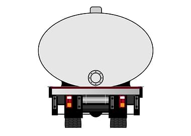 Fuel Tanker Rear End