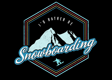 Snowboarding Love Ski Snow