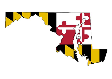 Maryland Outline Map