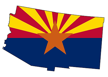 Arizona State Outline Map