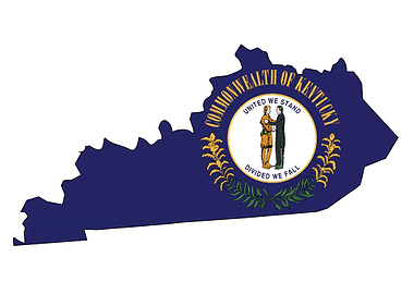 Kentucky State Outline Map