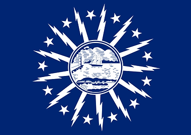 Buffalo city New York flag