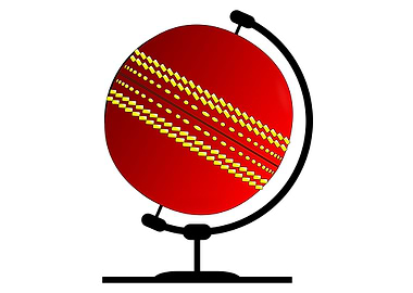 Mounted Cricket Ball