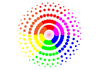 Circular LGBT Pattern
