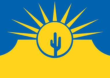 Mesa city Arizona flag