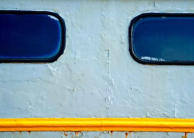 Old Diesel Loco Abstract