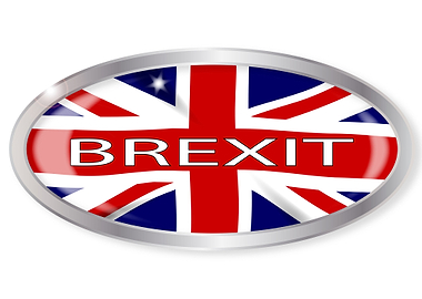 Brexit Union Jack Button