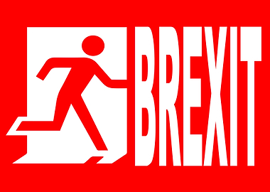 Emergency Brexit Sign