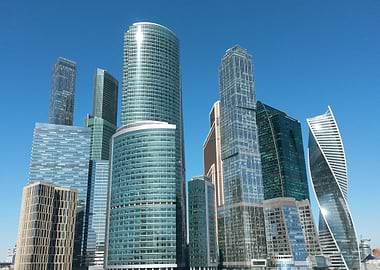 Moscow City Skyline
