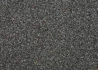 Dry poppy seeds texture