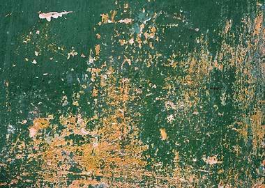 grunge green wall