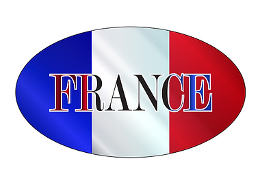 French Isolated Rugby Ball