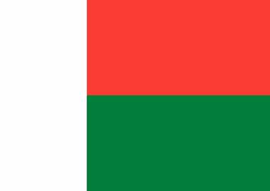 Madagascar National Flag