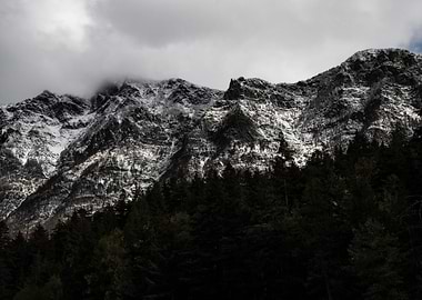 Montana Mountain Ridge