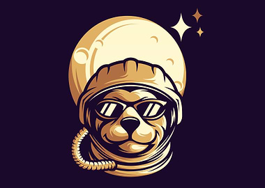 Astronaut Dog