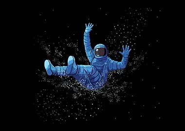 Astronaut waterslide